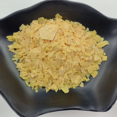 Flocos amarelos do sulfureto do sódio do Cas 1313-82-2 Na2s 60% Min Content