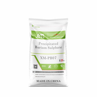 O pó branco precipitou o sulfato de bário do sulfato de bário Baso4 para o revestimento do pó