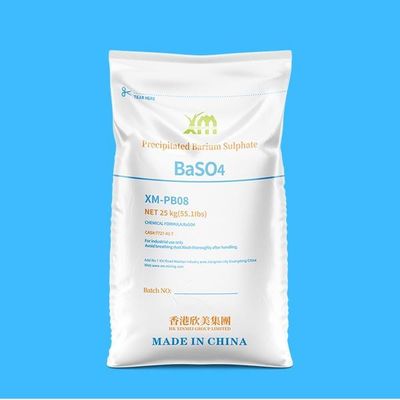 Resistente a ácidos alcalinos Óleo de sulfato de bário precipitado Absorção 13,0 ml/100 g