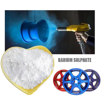 Sulfato de bário Pó de sulfato de bário branco para revestimento de borracha de pintura